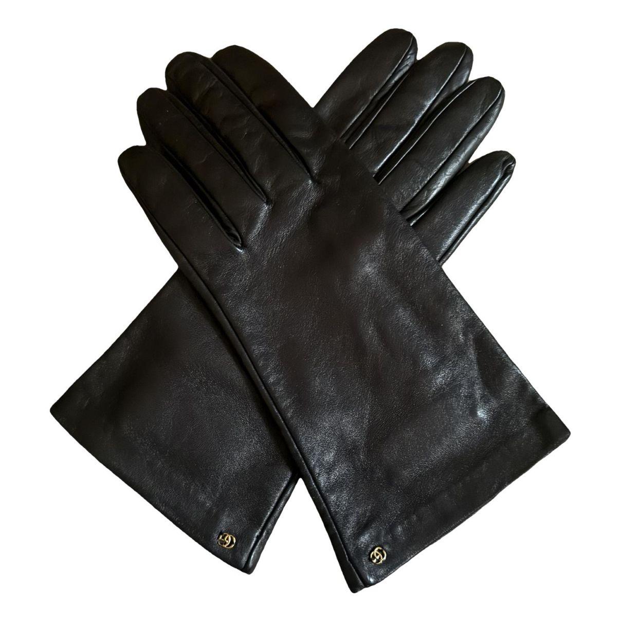 Leather gloves by GUCCI