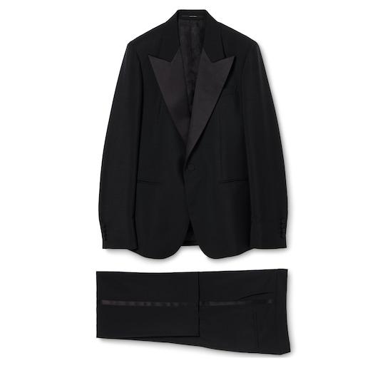 Light wool mohair canvas suit by GUCCI
