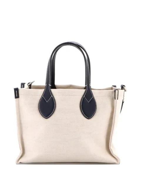 Logo Shopper Tote Printed Canvas Small shoulder bag by GUCCI 