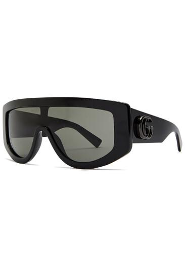 Mask aviator-style sunglasses by GUCCI