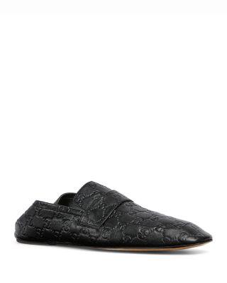 Men's Edgar Leather Loafers by GUCCI