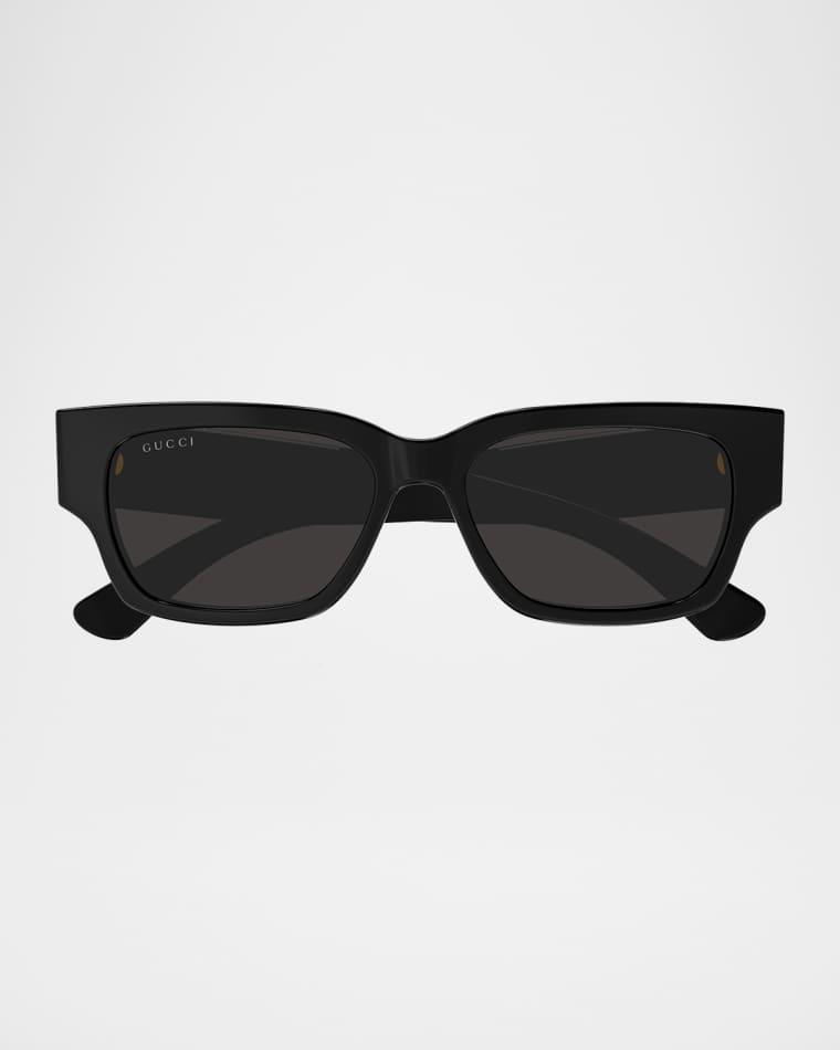 Men's GG1794SM Acetate Rectangle Sunglasses by GUCCI
