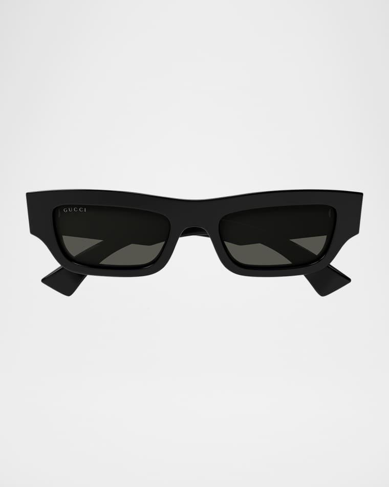 Men's GG1839SM Acetate Rectangle Sunglasses by GUCCI