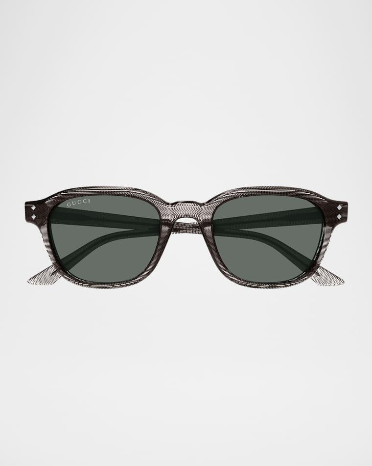 Men's GG1892SM Acetate Square Sunglasses by GUCCI