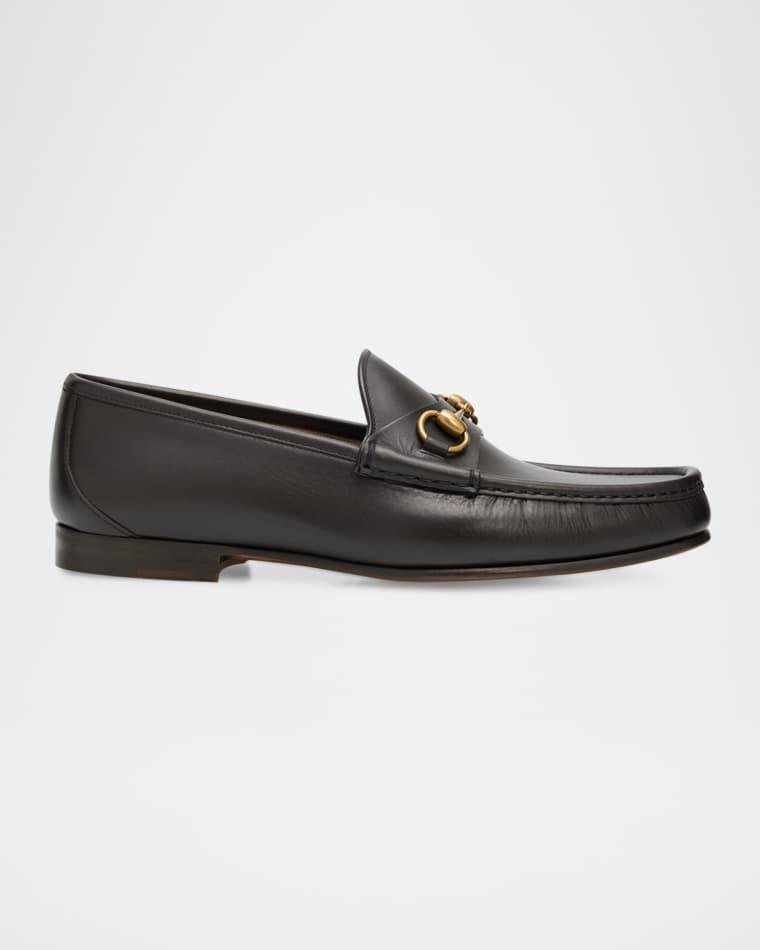Men's Horsebit 1953 Leather Loafers by GUCCI