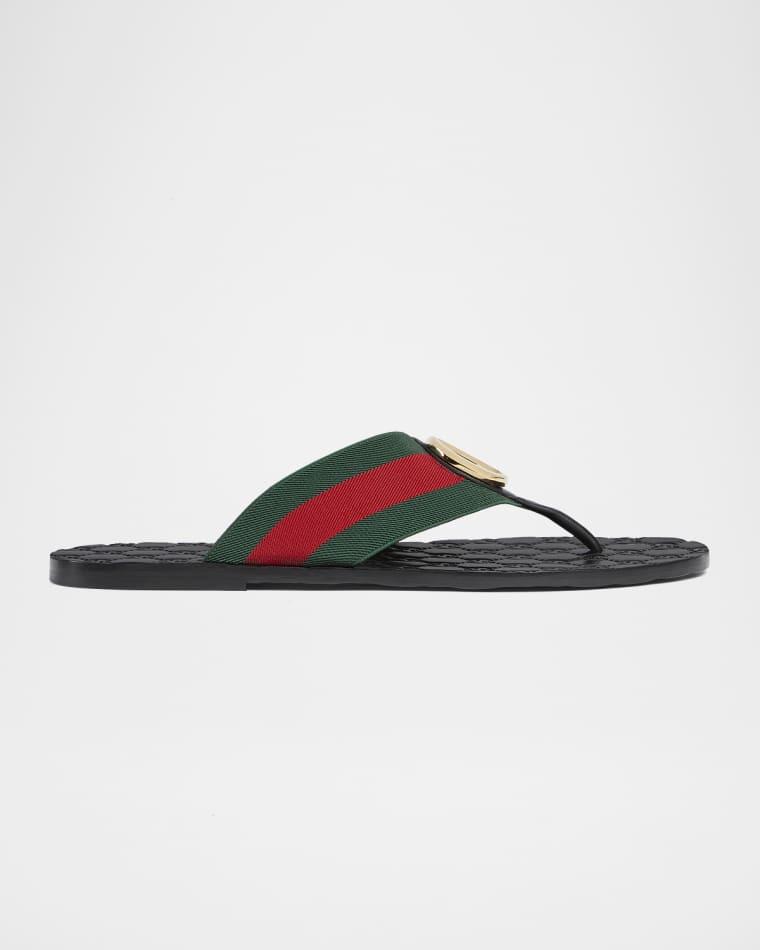 Men's Riviera Leather Thong Sandals by GUCCI