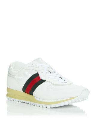 Men's Suede Sneakers by GUCCI