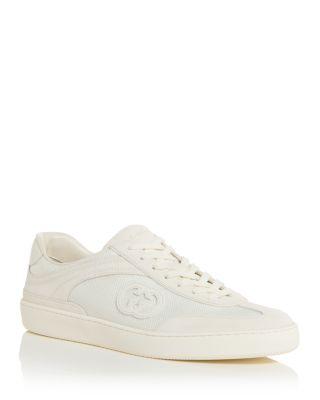 Men's Sweet Suede Low Top Sneakers by GUCCI