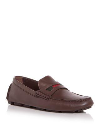 Men's Web Driver Loafers by GUCCI