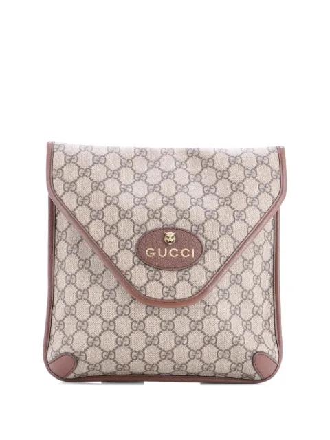 Neo Vintage Envelope Messenger GG Coated Canvas Medium crossbody bag by GUCCI 