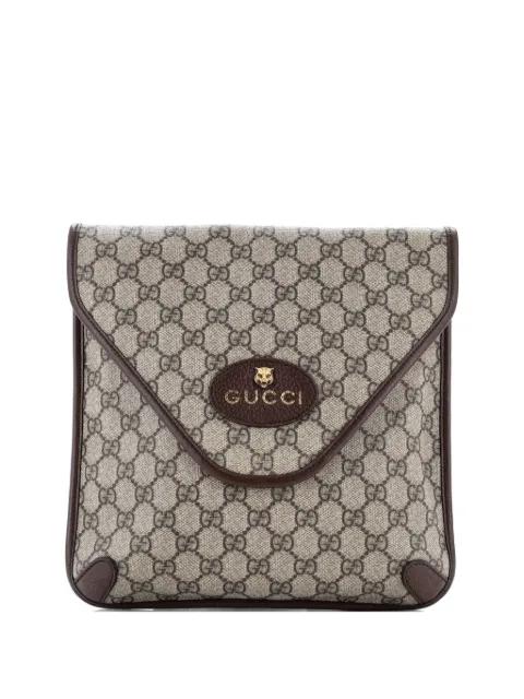 Neo Vintage Envelope Messenger GG Coated Canvas Medium crossbody bag by GUCCI 