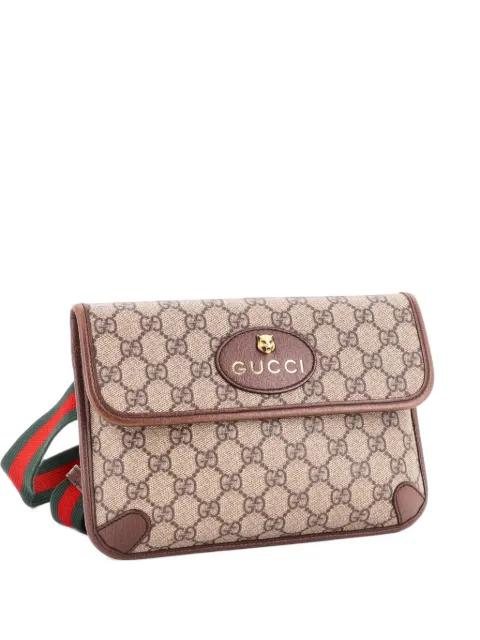 Neo Vintage Flap GG Coated Canvas belt bag by GUCCI 