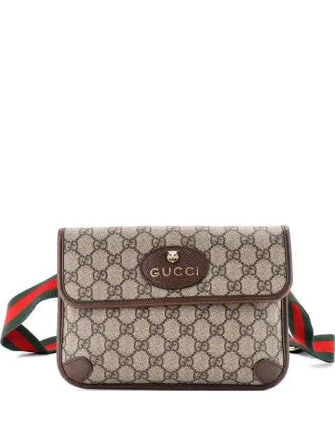 Neo Vintage Flap GG Coated Canvas belt bag by GUCCI 