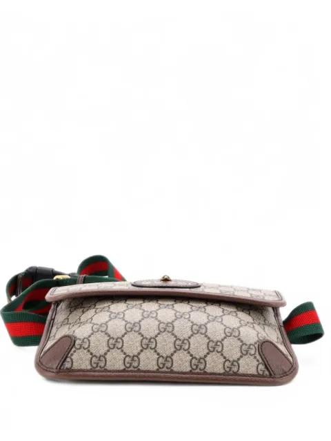 Neo Vintage Flap GG Coated Canvas belt bag by GUCCI 