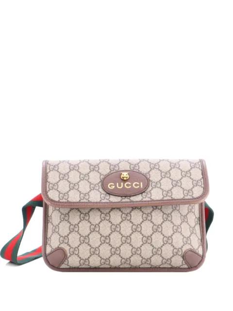 Neo Vintage Flap GG Coated Canvas belt bag by GUCCI 