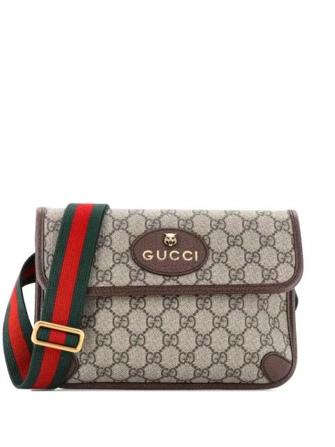 Neo Vintage Flap GG Coated Canvas belt bag by GUCCI 