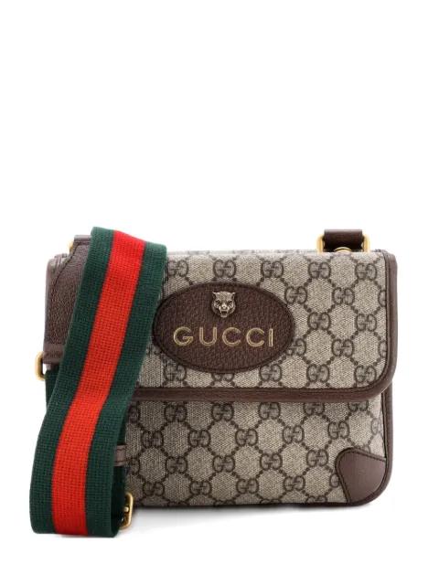 Neo Vintage Flap Messenger GG Coated Canvas Small crossbody bag by GUCCI Neo Vintage Flap Messenger GG Coated Canvas Small crossbody bag by GUCCI