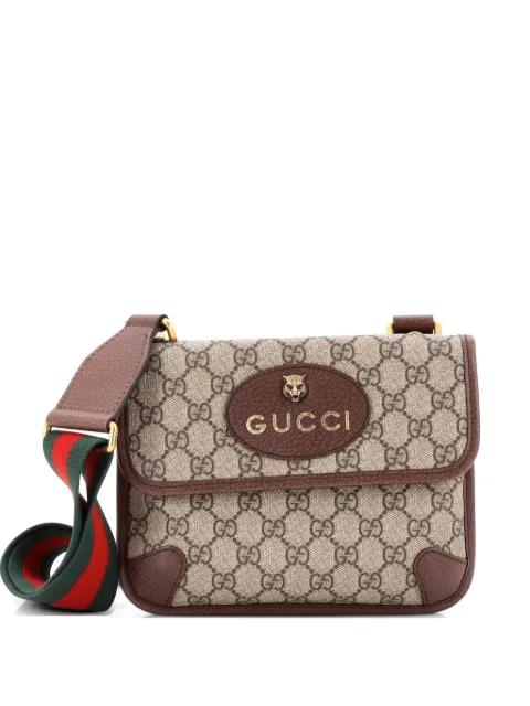 Neo Vintage Flap Messenger GG Coated Canvas Small crossbody bag by GUCCI 