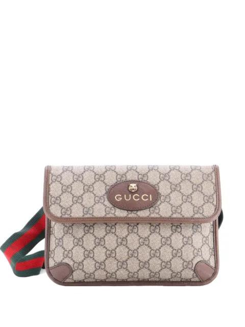 Neo Vintage Flap Messenger GG Coated Canvas Small crossbody bag by GUCCI 