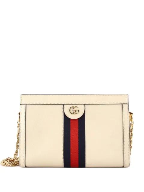 Ophidia Chain Shoulder Bag Leather Small crossbody bag by GUCCI 