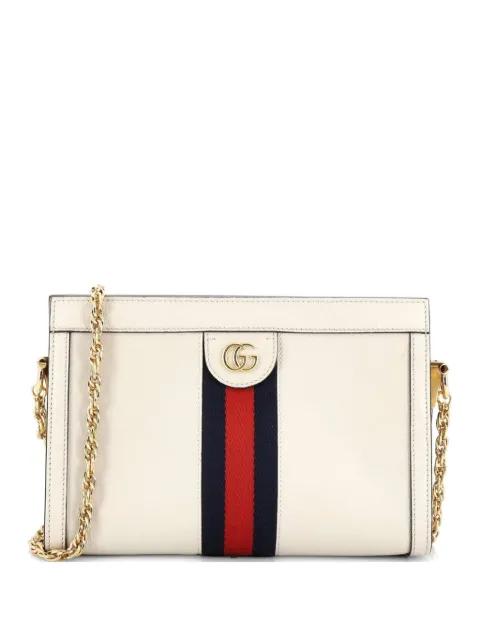 Ophidia Chain Shoulder Bag Leather Small crossbody bag by GUCCI 
