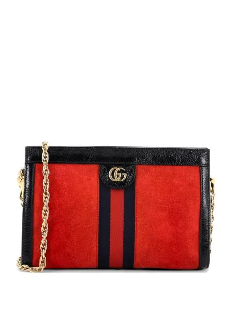 Ophidia Chain Suede Small shoulder bag by GUCCI 