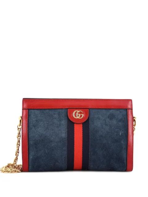 Ophidia Chain Suede Small shoulder bag by GUCCI 