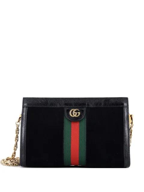 Ophidia Chain Suede Small shoulder bag by GUCCI 