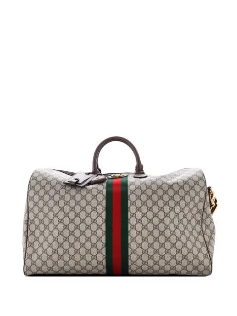 Ophidia Convertible Boston Bag GG Coated Canvas Large travel bag by GUCCI 