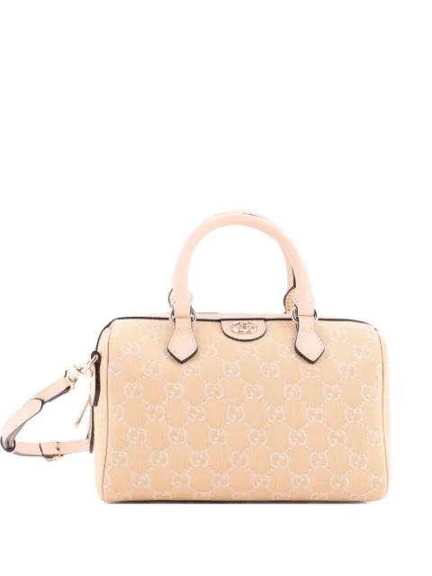 Ophidia Convertible Boston Bag GG Denim Small satchel by GUCCI 