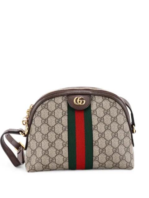 Ophidia Dome GG Coated Canvas Small shoulder bag by GUCCI 