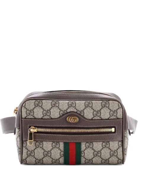 Ophidia GG Coated Canvas Small belt bag by GUCCI 