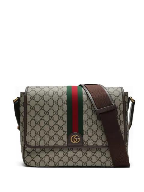 Ophidia GG monogram messenger bag by GUCCI