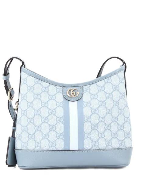 Ophidia Open Bucket Bag GG Coated Canvas with Leather Small shoulder bag by GUCCI 