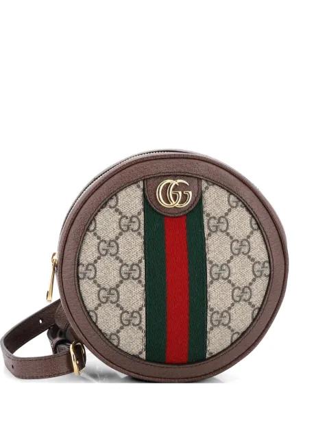 Ophidia Round GG Coated Canvas Mini backpack by GUCCI 