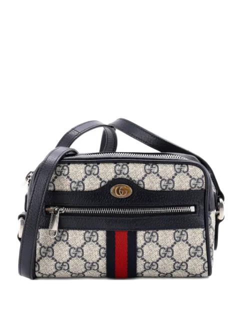 Ophidia Shoulder Bag GG Coated Canvas Mini crossbody bag by GUCCI 
