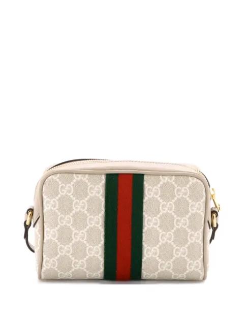 Ophidia Shoulder Bag NM GG Coated Canvas Mini crossbody bag by GUCCI 