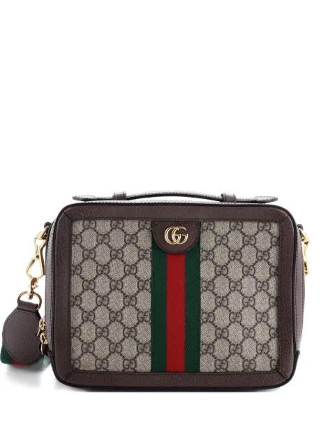 Ophidia Zip Around Camera Bag GG Coated Canvas Small shoulder bag by GUCCI 