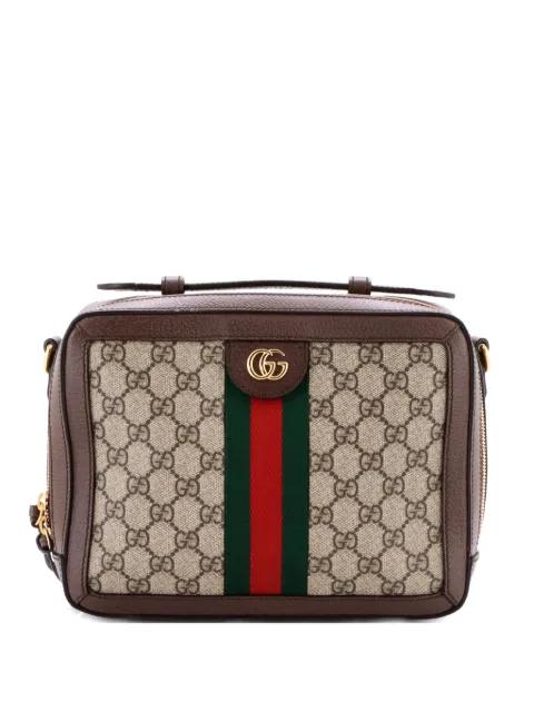 Ophidia Zip Around Camera Bag GG Coated Canvas Small shoulder bag by GUCCI 