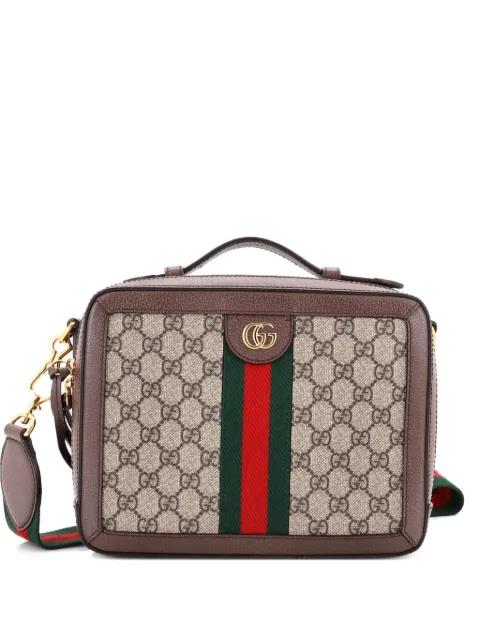Ophidia Zip Around Camera Bag GG Coated Canvas Small shoulder bag by GUCCI 