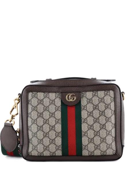 Ophidia Zip Around Camera Bag GG Coated Canvas Small shoulder bag by GUCCI 
