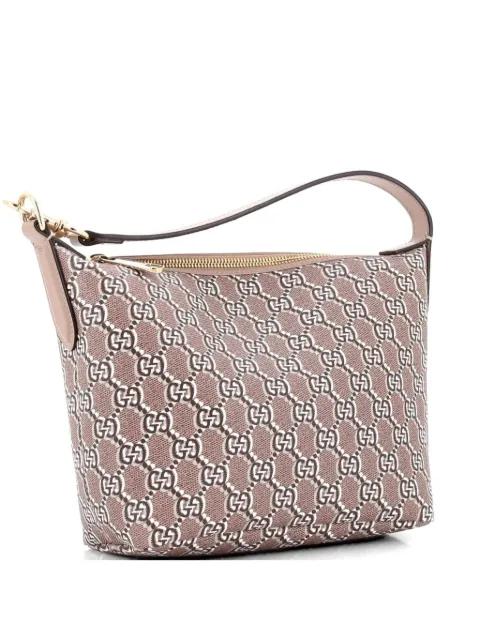 Ophidia Zip Shoulder Bag GG Shadow Coated Canvas Super Mini hobo bag by GUCCI 