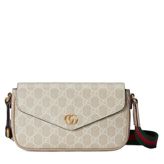 Ophidia mini bag in beige and oatmeal Supreme by GUCCI