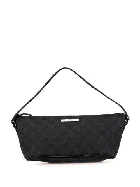 2000-2015 GG Canvas Boat shoulder bag by GUCCI PRE-OWNED