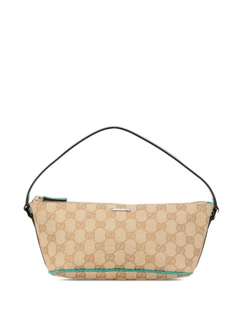 2000-2015 GG Canvas Boat shoulder bag by GUCCI PRE-OWNED