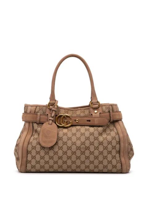 2000-2015 GG Canvas Running tote bag by GUCCI PRE-OWNED