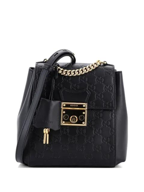 Padlock Guccissima Leather Mini backpack by GUCCI 