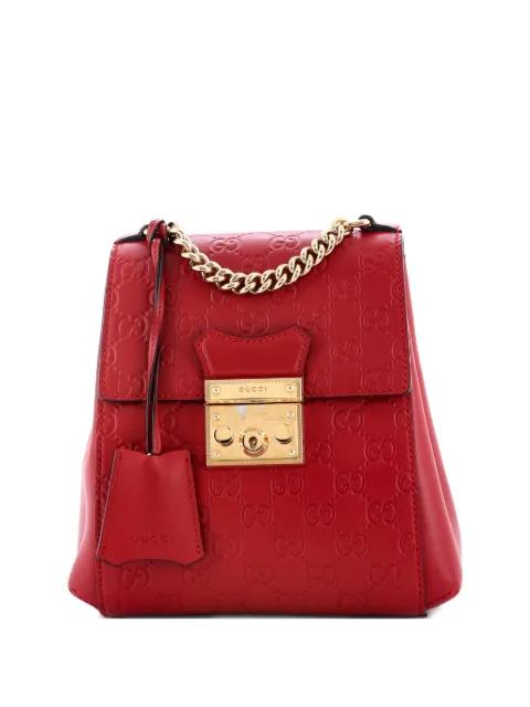 Padlock Guccissima Leather Mini backpack by GUCCI 