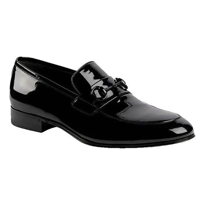 Patent leather flats by GUCCI
