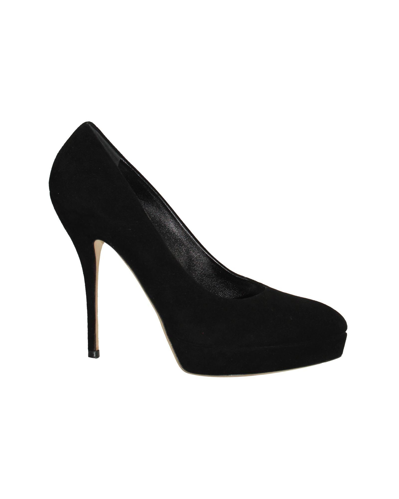 Preloved Suede Platform Heels Wo - Black Pumps by GUCCI
